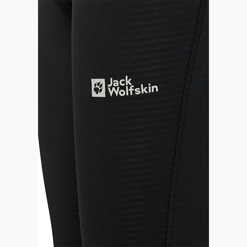 Herren Jack Wolfskin Infinite Warm Thermohose schwarz 3