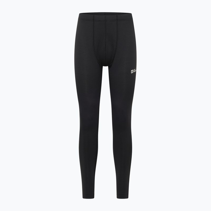 Herren Jack Wolfskin Infinite Warm Thermohose schwarz 3