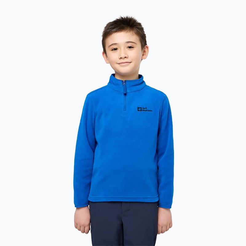Jack Wolfskin Taunus Halfzip Kinder-Trekkingjacke