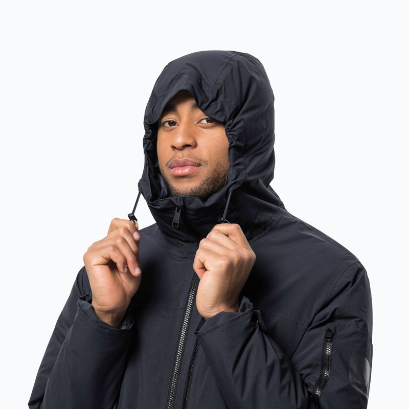 Herren Jack Wolfskin Koenigsbau Parka Daunenjacke dark navy 3