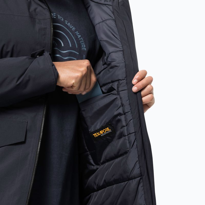 Herren Jack Wolfskin Koenigsbau Parka Daunenjacke dark navy 5