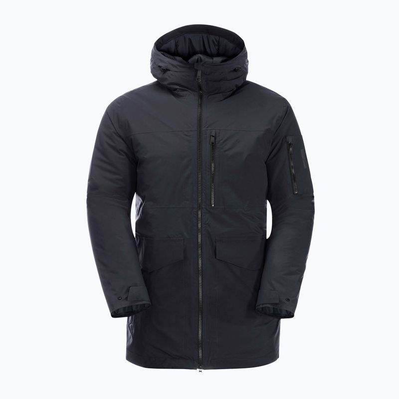 Herren Jack Wolfskin Koenigsbau Parka Daunenjacke dark navy 7