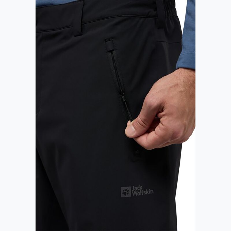 Wander Hose Herren Jack Wolfskin Paarana black 4