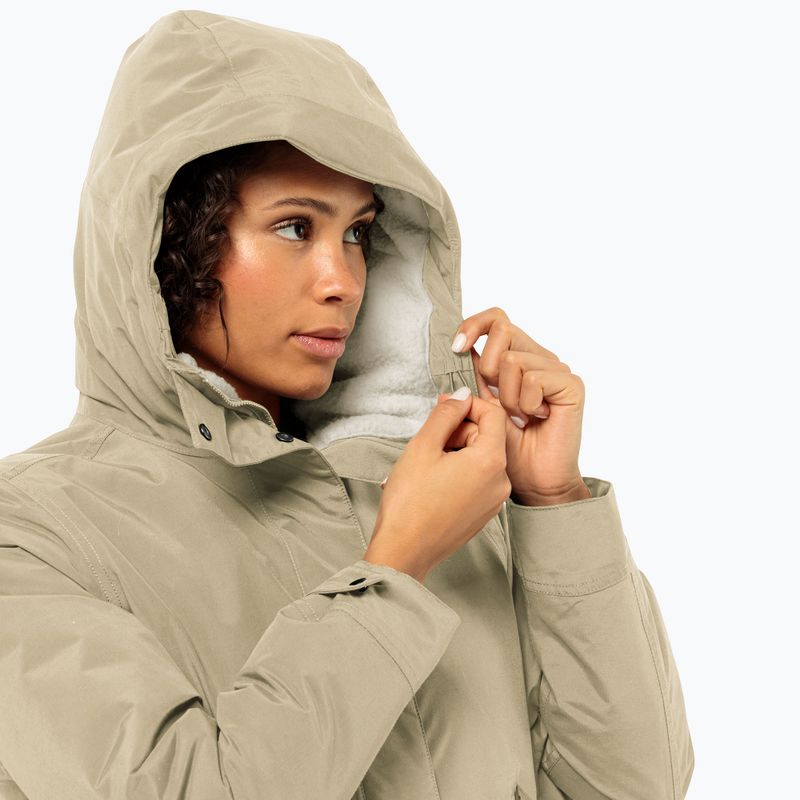 Jack Wolfskin Damen Winterjacke Talforst Parka anis 3