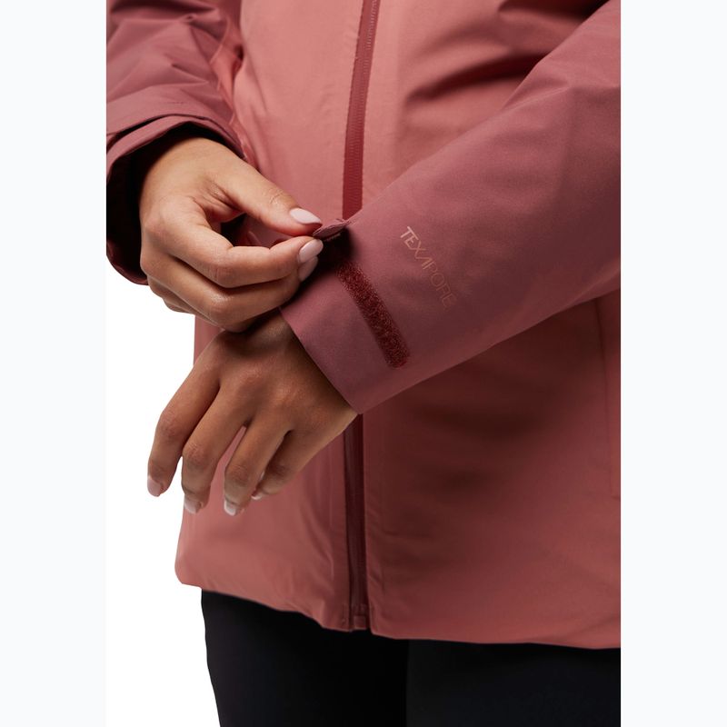 Damen 3-in-1-Jacke Jack Wolfskin Hunberg mineralrot 10