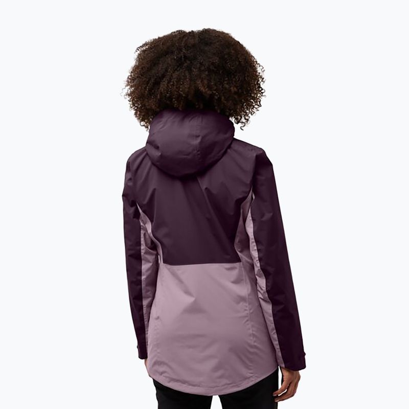 Jacke 3in1 Damen Jack Wolfskin Hunberg wild blossom 2