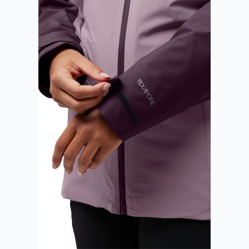 Damen 3-in-1 Jack Wolfskin Hunberg Jacke wild blossom 10