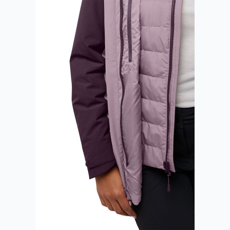 Damen 3-in-1 Jack Wolfskin Hunberg Jacke wild blossom 12