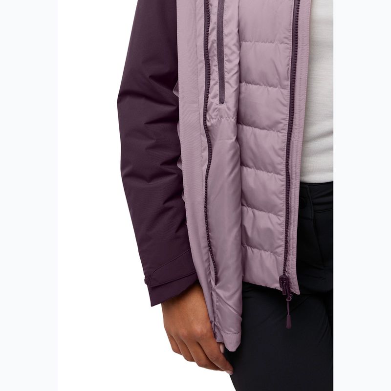 Damen 3-in-1 Jack Wolfskin Hunberg Jacke wild blossom 14