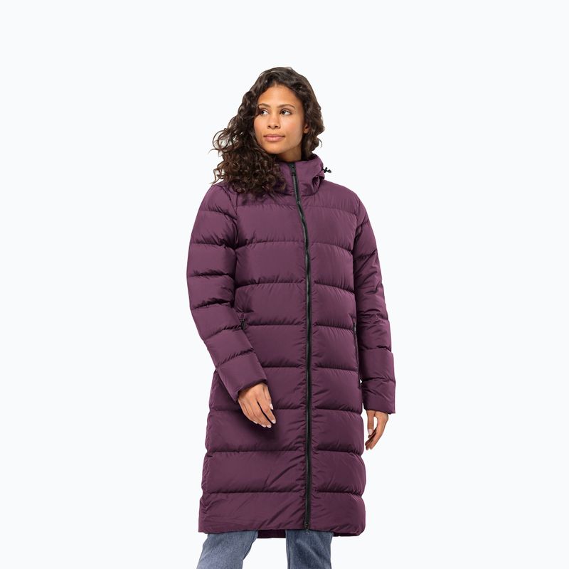 Jack Wolfskin Damen Daunenmantel Frozen Palace Beerenmarmelade