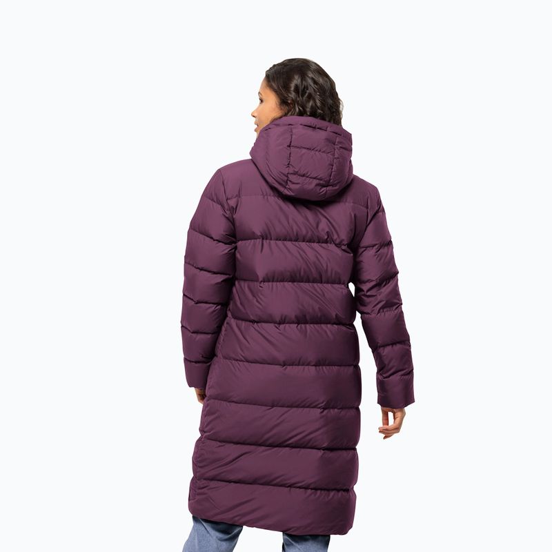 Jack Wolfskin Damen Daunenmantel Frozen Palace Beerenmarmelade 2