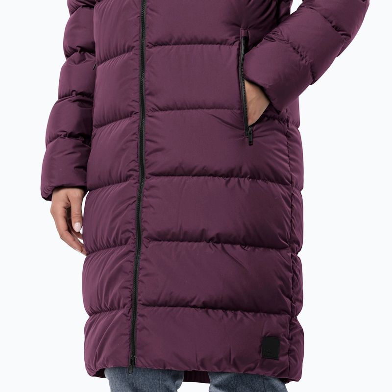 Jack Wolfskin Damen Daunenmantel Frozen Palace Beerenmarmelade 4