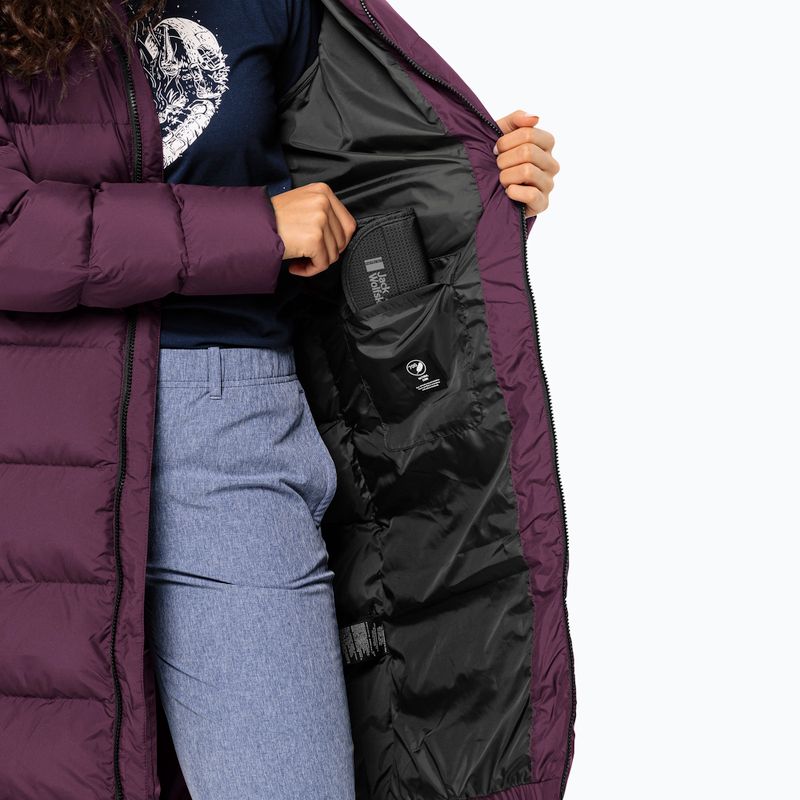 Jack Wolfskin Damen Daunenmantel Frozen Palace Beerenmarmelade 5