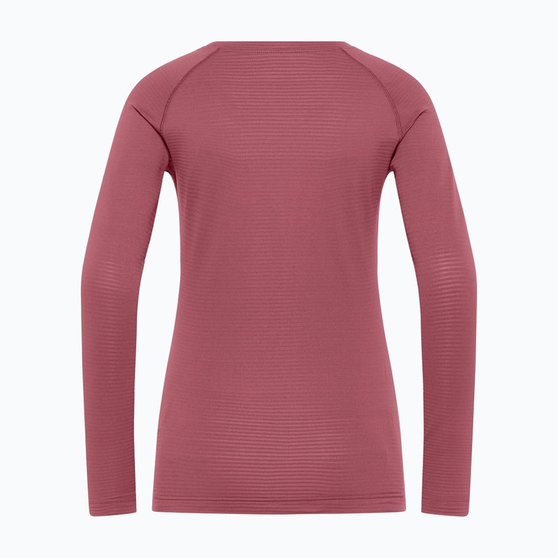 Thermo-Longsleeve Damen Jack Wolfskin Infinite Warm red ochre 4