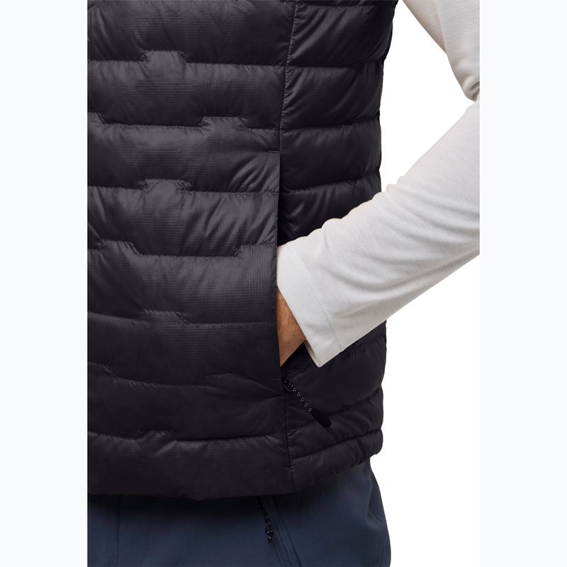 Herren Jack Wolfskin Passamani Down phantom Trekking Jacke ohne Ärmel 5