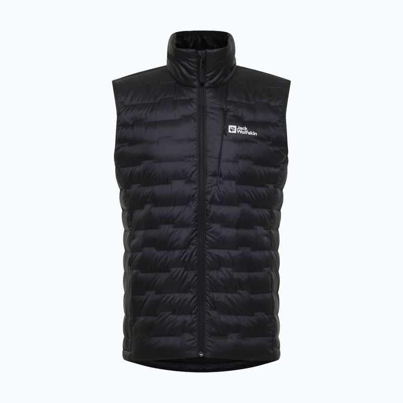 Herren Jack Wolfskin Passamani Down phantom Trekking Jacke ohne Ärmel 10