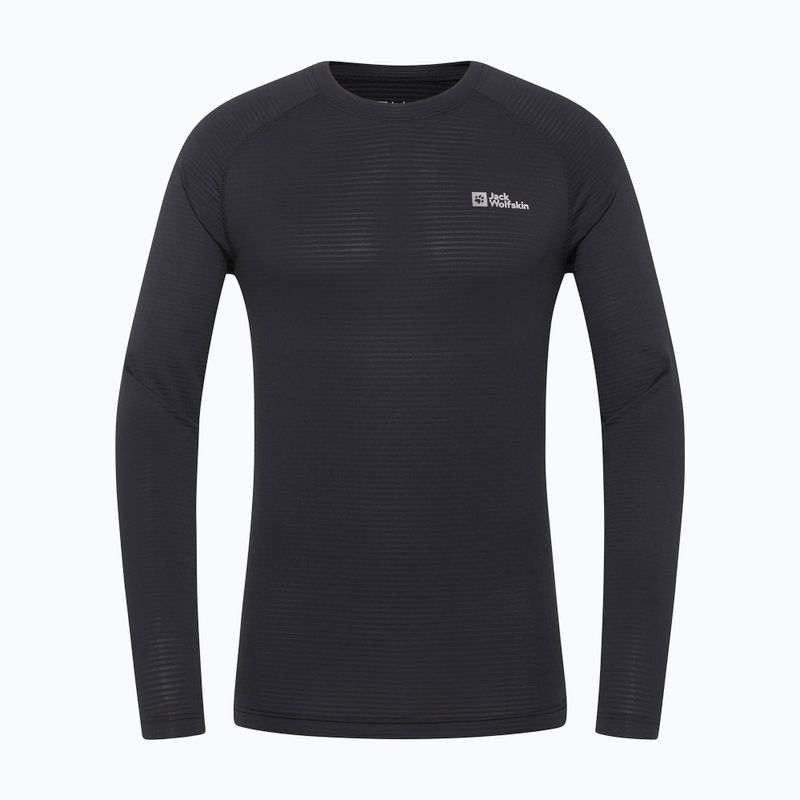 Thermo-Longsleeve Herren Jack Wolfskin Infinite Warm black 3