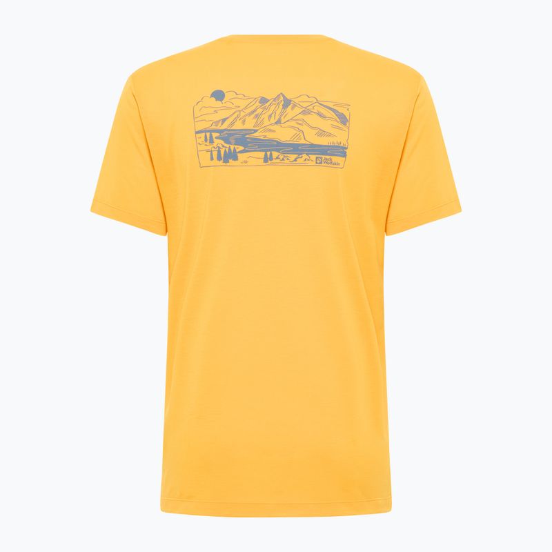 Jack Wolfskin Herren-Trekking-T-Shirt Vonnan Graphic 5