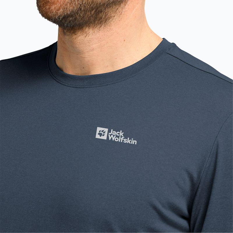 Herren-Thermolangarmshirt Jack Wolfskin Sky Thermal midnight sky 4