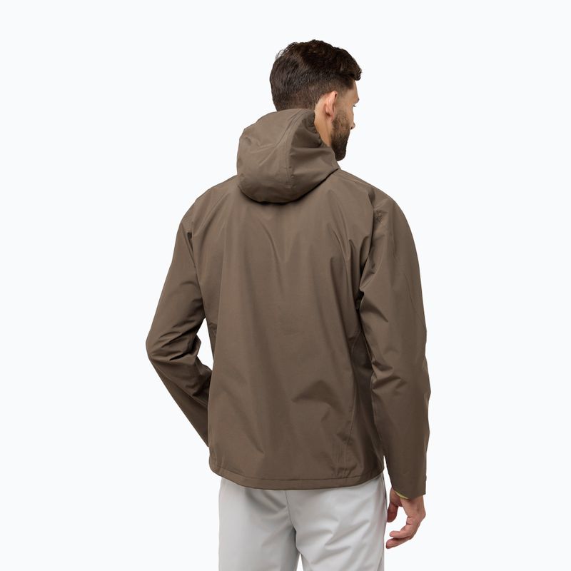 Jack Wolfskin Herren Prelight 2L Ins kalten Kaffee regen Jacke 2