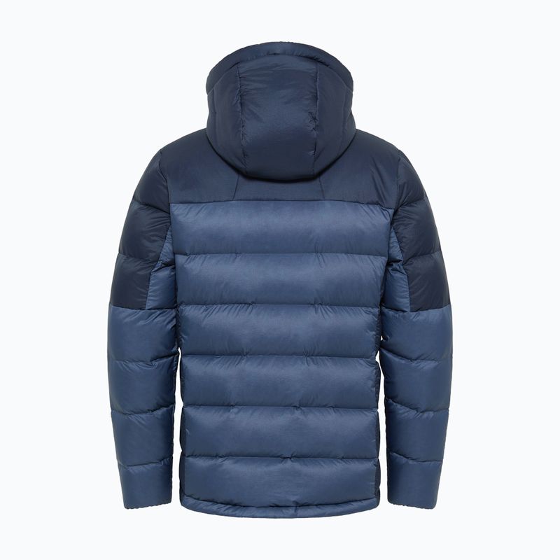 Jack Wolfskin Herren Daunenjacke Nebelhorn Down Hoody natur blau 11