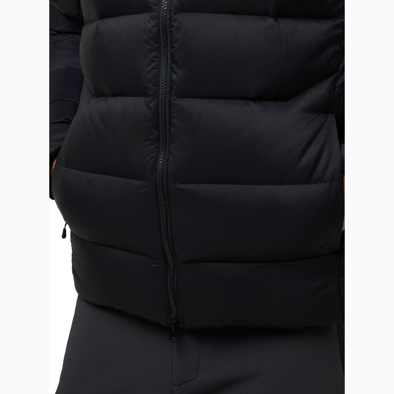 Jack Wolfskin Herren Daunenjacke Nebelhorn Down Hoody schwarz 7