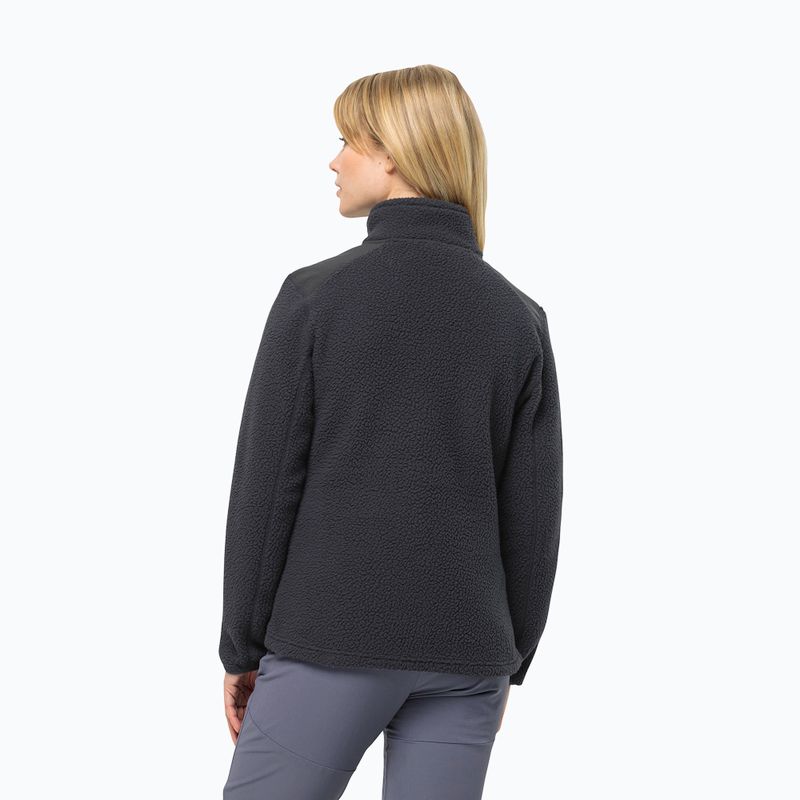 Jack Wolfskin Damen-Fleecejacke Kammweg Pile Fz phantom 2