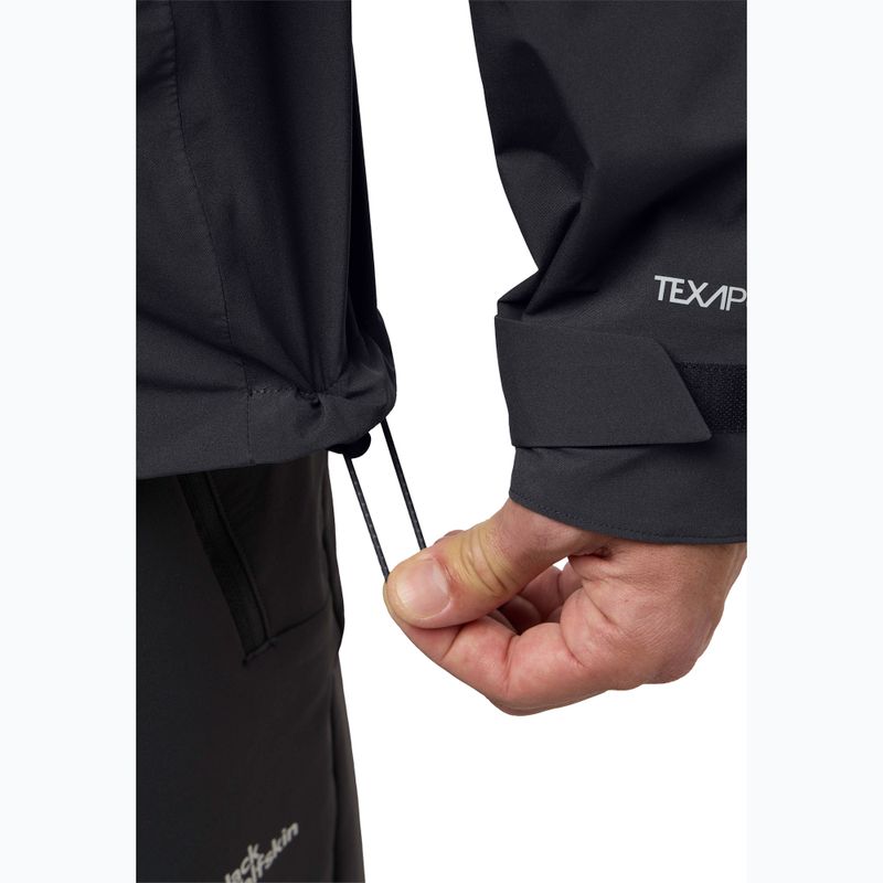 Jack Wolfskin Eagle Peak 2L Phantom Regenjacke 8