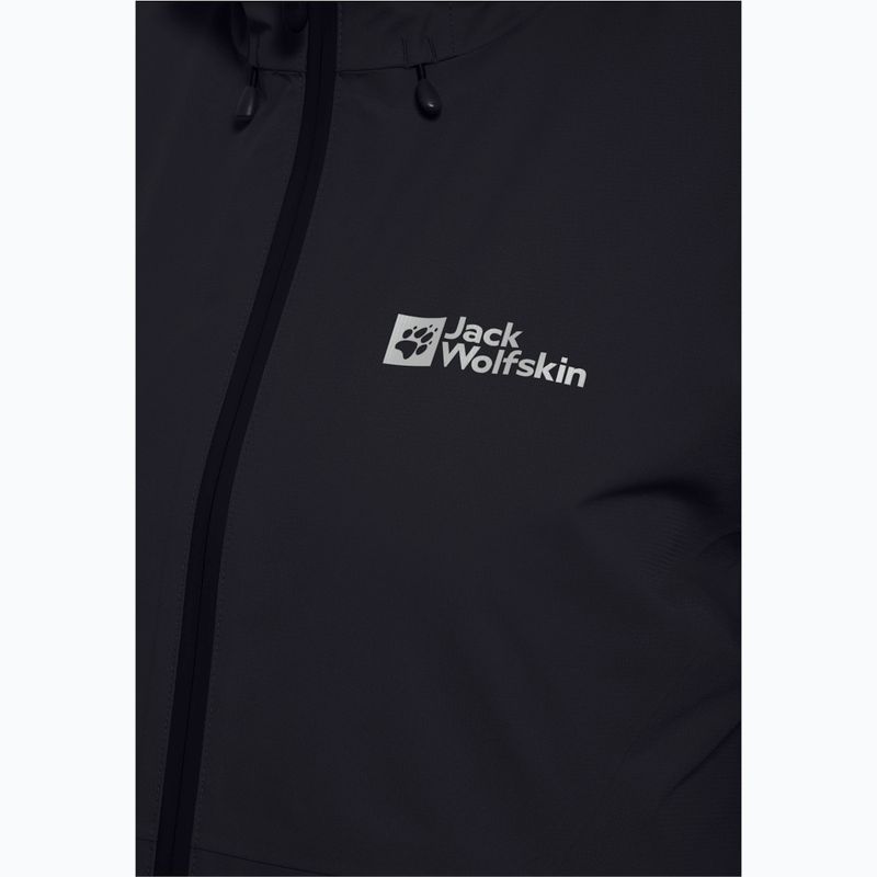 Gefütterte Damenjacke Jack Wolfskin Wisper Ins black 5