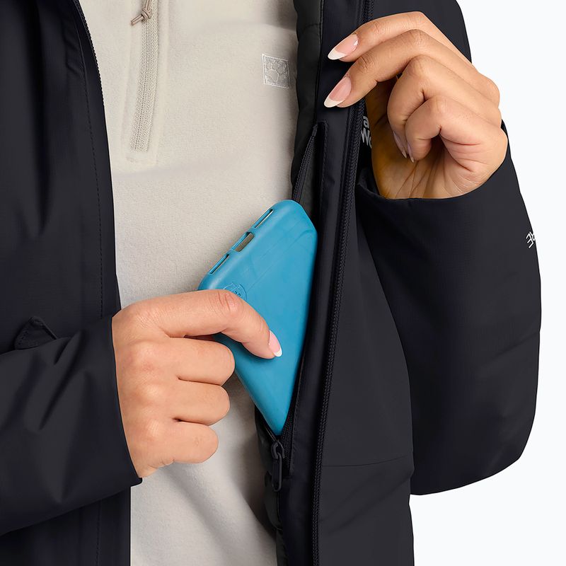Gefütterte Damenjacke Jack Wolfskin Wisper Ins black 8