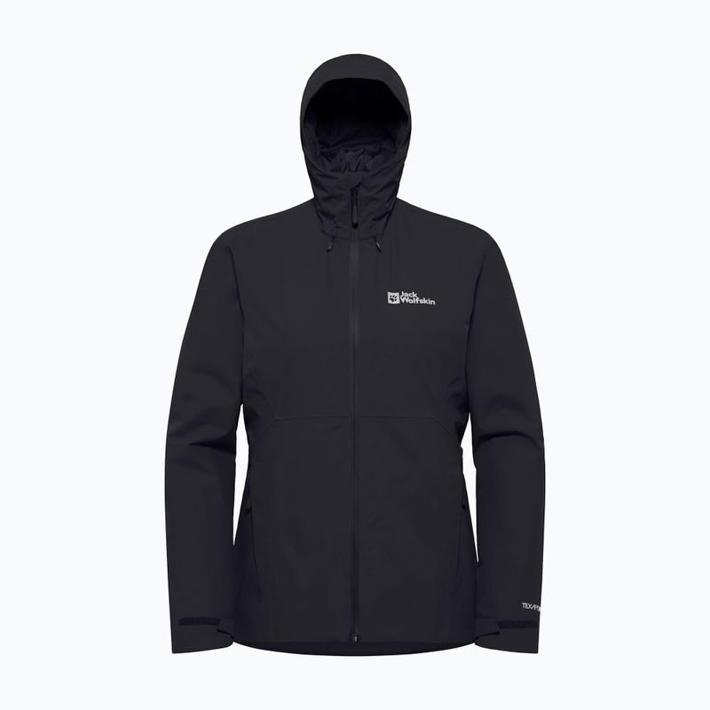 Gefütterte Damenjacke Jack Wolfskin Wisper Ins black 11