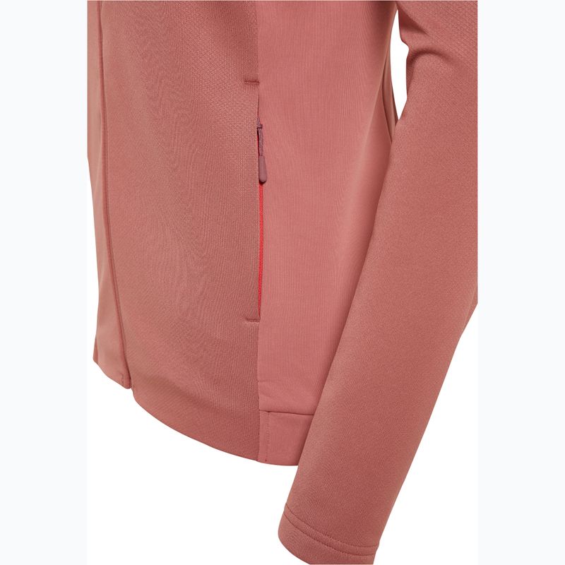 Jack Wolfskin Damen Fleece-Sweatshirt Alpgrat mineralrot 8