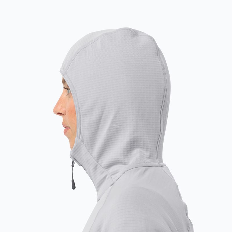 Jack Wolfskin Damen-Fleecejacke Kolbenberg Hooded Fz cool grey 3