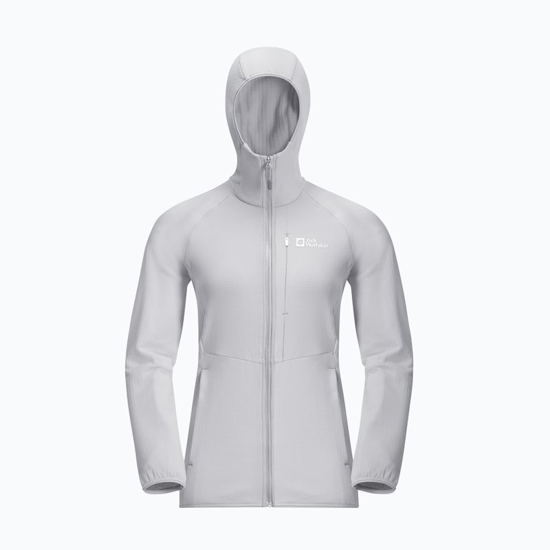 Jack Wolfskin Damen-Fleecejacke Kolbenberg Hooded Fz cool grey 8