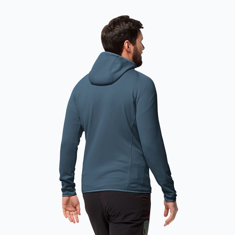 Herren Jack Wolfskin Baiselberg Hooded Fz Fleece-Sweatshirt 2