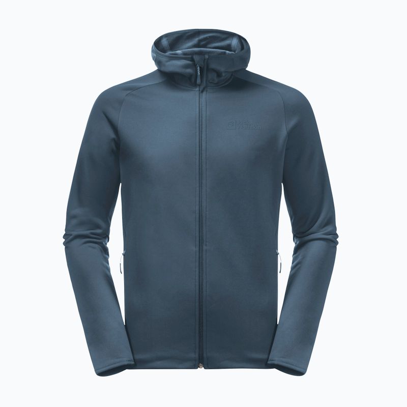Herren Jack Wolfskin Baiselberg Hooded Fz Fleece-Sweatshirt 5