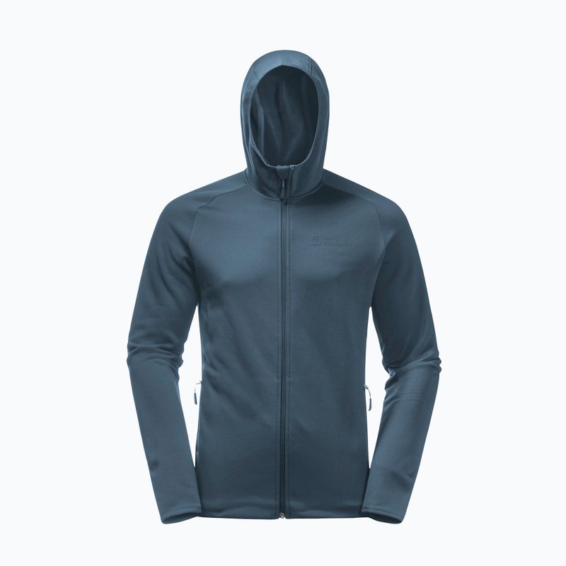 Herren Jack Wolfskin Baiselberg Hooded Fz Fleece-Sweatshirt 6