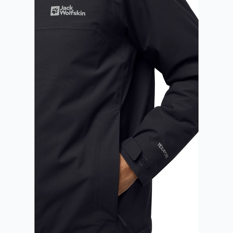 Jack Wolfskin Wisper Ins Herren Daunenjacke schwarz 6