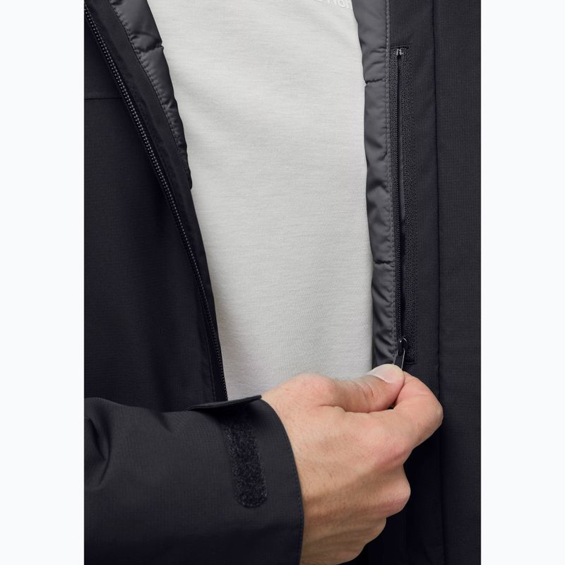 Jack Wolfskin Wisper Ins Herren Daunenjacke schwarz 8
