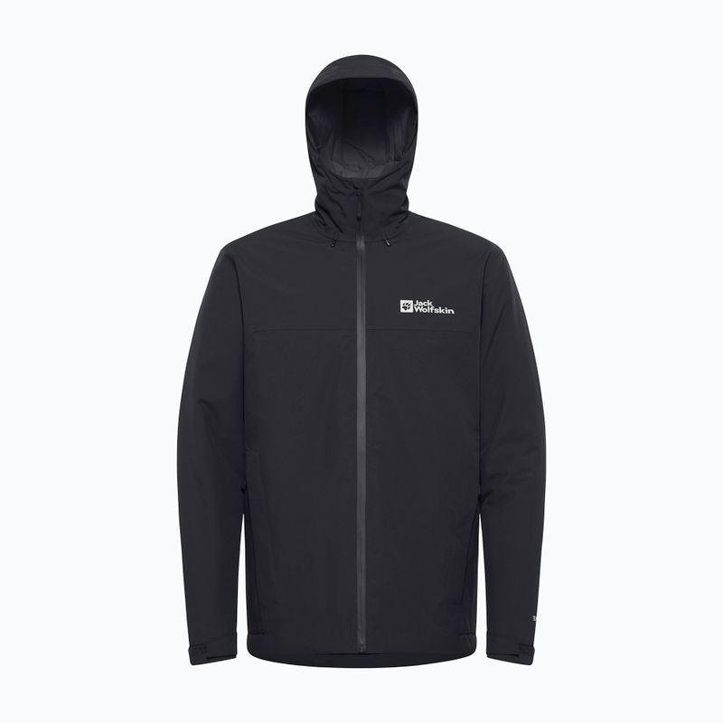 Jack Wolfskin Wisper Ins Herren Daunenjacke schwarz 11
