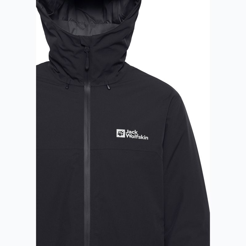 Jack Wolfskin Wisper Ins Herren Daunenjacke schwarz 13