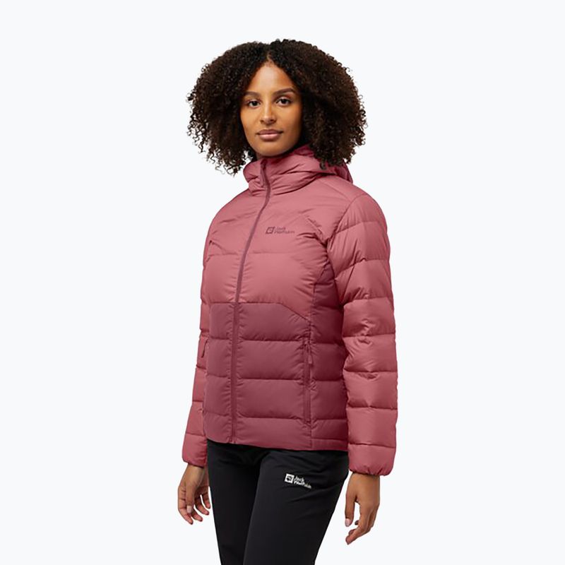 Jack Wolfskin Damen Daunenjacke Ather Down Hoody rot ocker