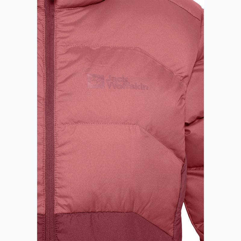 Jack Wolfskin Damen Daunenjacke Ather Down Hoody rot ocker 4