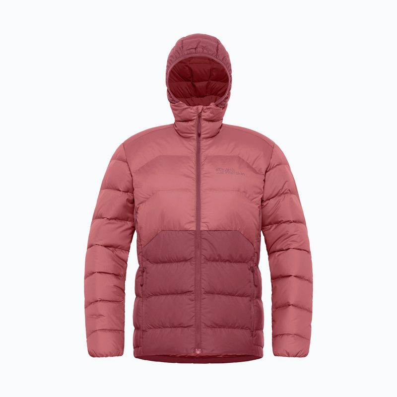 Jack Wolfskin Damen Daunenjacke Ather Down Hoody rot ocker 11