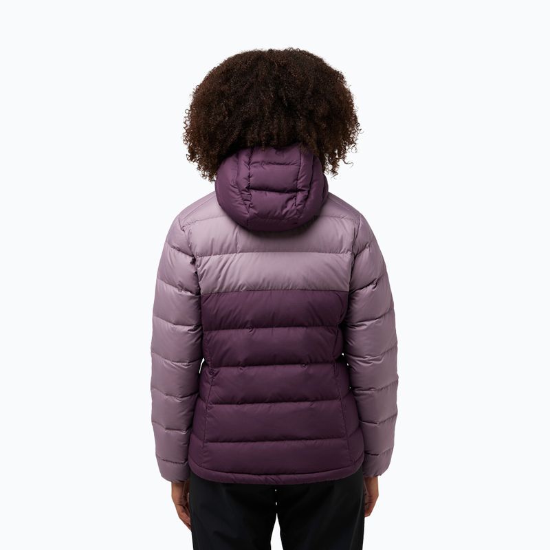 Jack Wolfskin Damen Daunenjacke Ather Down Hoody Mitternachtspflaume 2