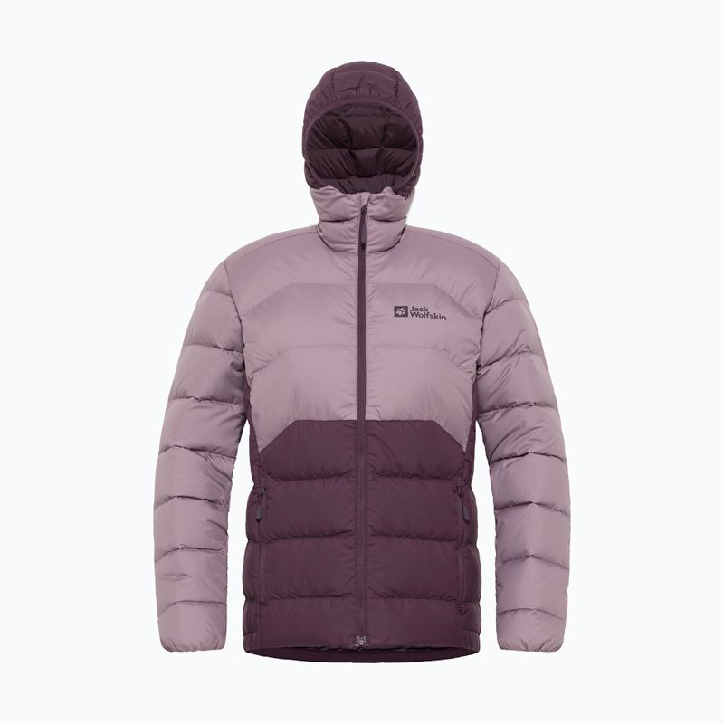 Jack Wolfskin Damen Daunenjacke Ather Down Hoody Mitternachtspflaume 11