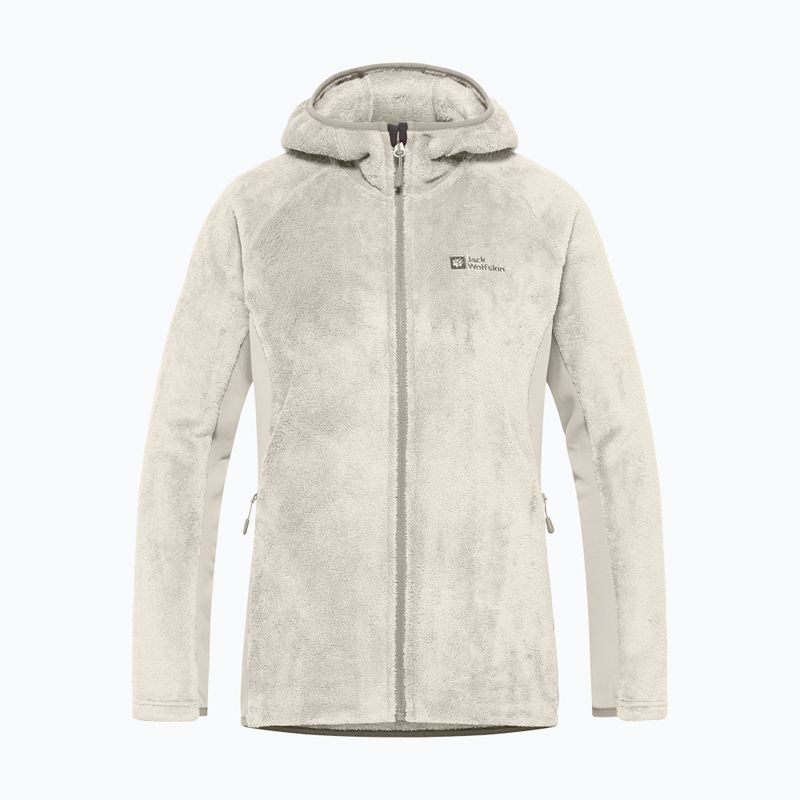 Jack Wolfskin Damen Fleece-Sweatshirt Rotwand Hooded Fz seal 5