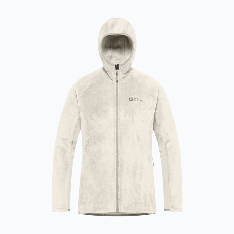 Jack Wolfskin Damen Fleece-Sweatshirt Rotwand Hooded Fz seal 6