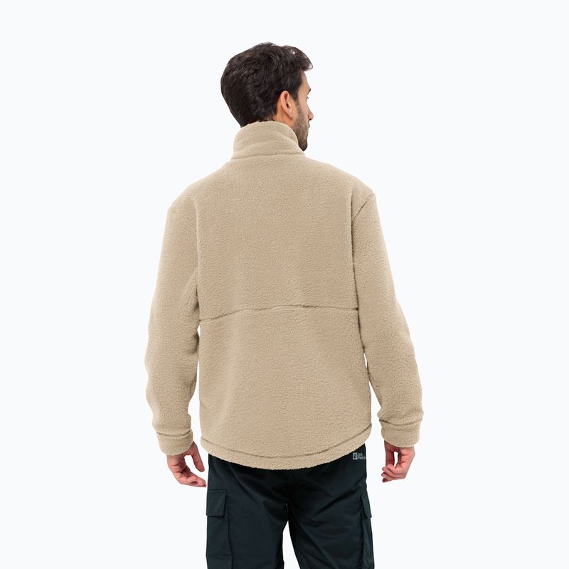 Jack Wolfskin Herren Fleece-Sweatshirt Felslicht anis 2