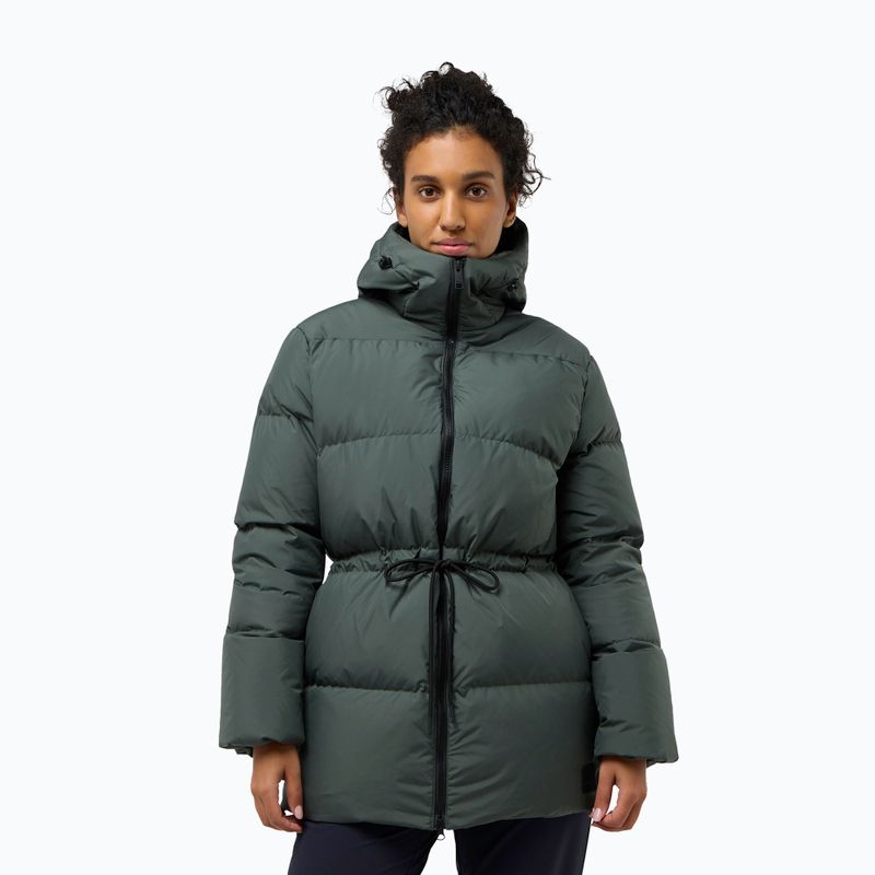 Jack Wolfskin Damen Daunenjacke Kirschallee schiefergrün 3
